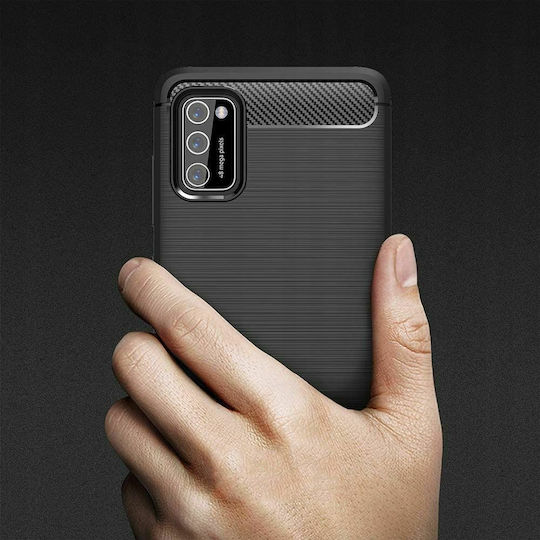 Tech-Protect Back Cover Σιλικόνης Μαύρο (Poco M3 / Redmi 9T)