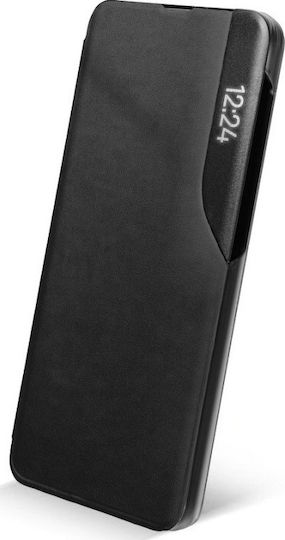 Hurtel Eco Leather View Book Δερματίνης Μαύρο (Huawei P40 Lite)