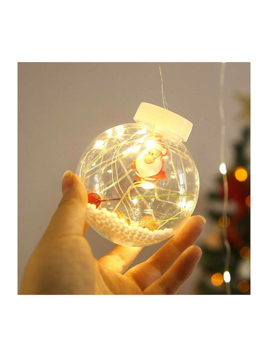 10 Светлини LED 3m. Топъл бял тип Завеса 1бр