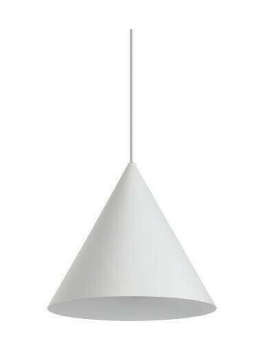 Ideal Lux A-Line Pendant Light Single-Light for Socket GU10 White