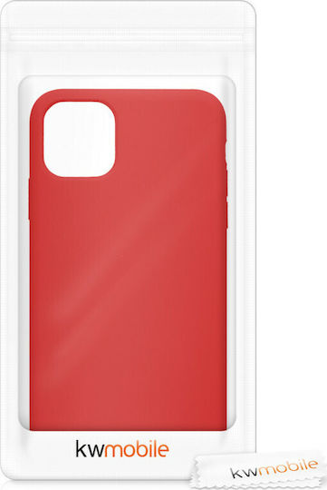 KWmobile Flexible Back Cover Silicone Red (iPhone 11)