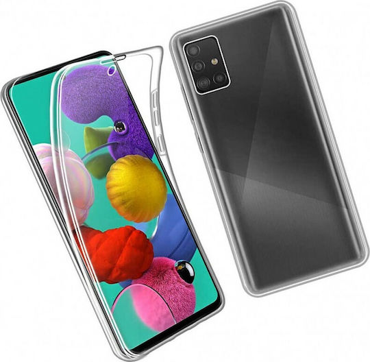 Forcell 360 Full Cover Silicon 0.3mm Transparent (Galaxy A51)