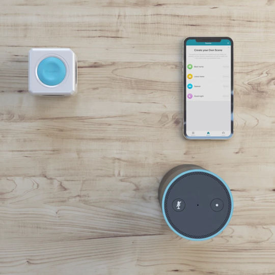 Allocacoc Smart PowerCube 4 Θέσεων με Διακόπτη και Καλώδιο 1.5m Γκρι