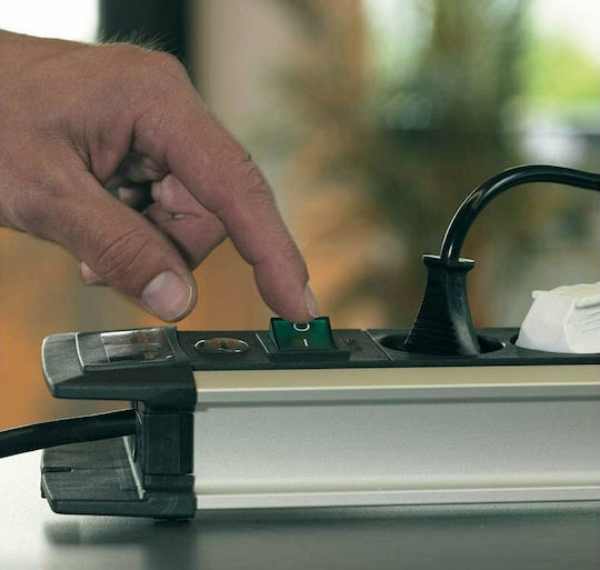 Brennenstuhl Πολύπριζο 16 Θέσεων με USB-A, Διακόπτη και Καλώδιο 3m