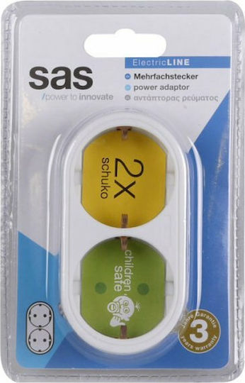 SAS T-Shaped Wall Plug 2 Positions