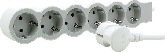 Legrand Surgearrest Power Strip 6 Sockets with 3m Cable France (Type E)