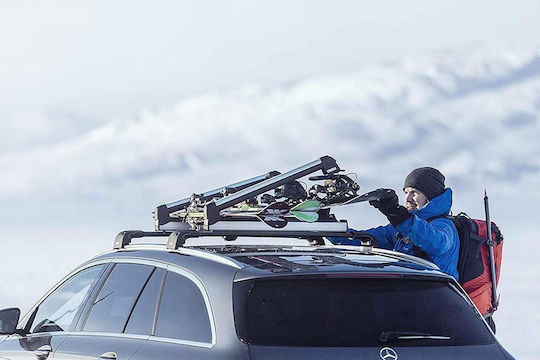 Thule SnowPack Car Ski Mounts Suitable for 6 Ski Pairs or 3 Snowboards
