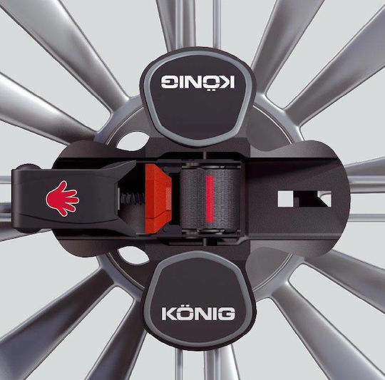 Konig K-Summit K33 Spider Type Snow Chains Thickness 9mm Passenger Car 2pcs