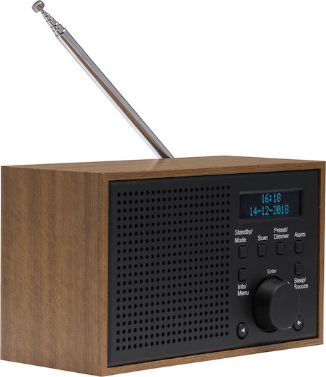 Denver DAB-46 Cu alimentare la rețea / baterie DAB+ Negru