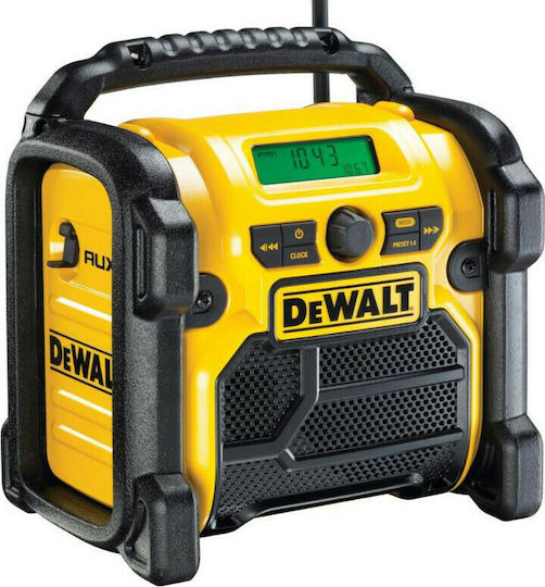 DEWALT DCR019 Portable Radio Rechargeable Yellow