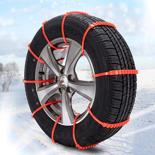 Autoline Tire-Ups Αντιολισθητικές Δέστρες Πάχους 9mm Επιβατικού Αυτοκινήτου 10τμχ