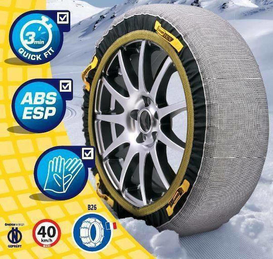 Joubert Grip Tex GT D Anti-slip Snow Socks Passenger Car 2pcs