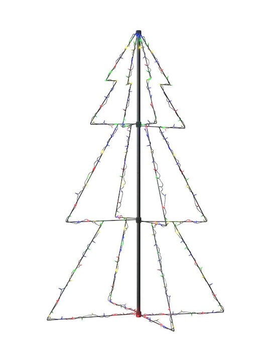 vidaXL Christmas Decorative Illuminated Tree 150cm Yes