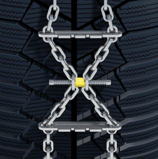 Konig K-Summit K34 Spider Type Snow Chains Thickness 9mm Passenger Car 2pcs