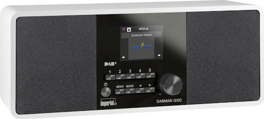 Imperial AV Dabman i200 Tabletop Radio Electric DAB+ White