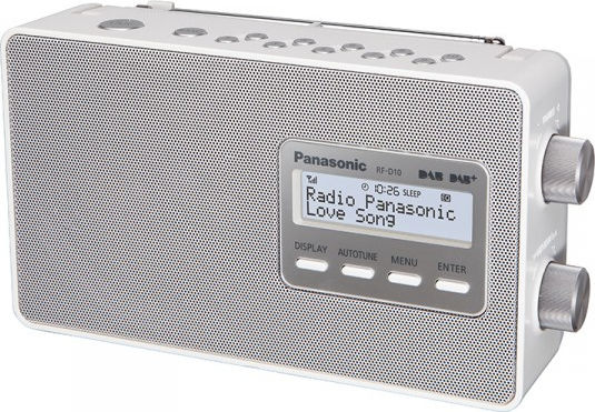Panasonic RF-D10EG Φορητό Ραδιόφωνο Μπαταρίας DAB+ Λευκό