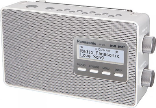 Panasonic RF-D10EG Φορητό Ραδιόφωνο Μπαταρίας DAB+ Λευκό