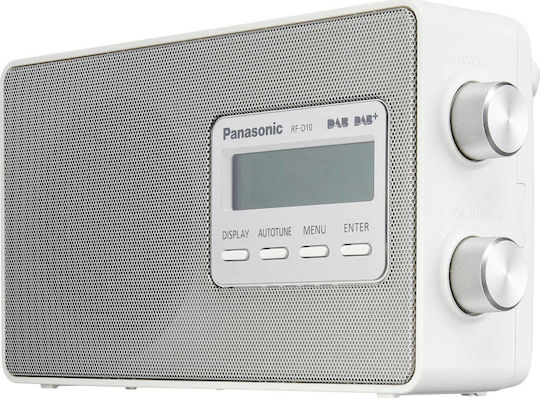 Panasonic RF-D10EG Φορητό Ραδιόφωνο Μπαταρίας DAB+ Λευκό