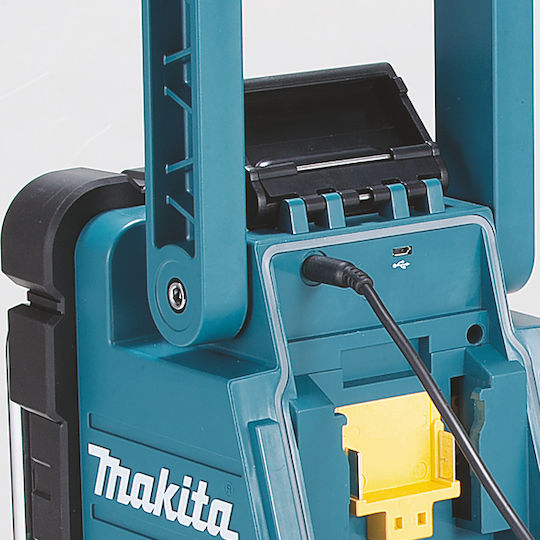 Makita DMR110N Επιτραπέζιο Ραδιόφωνο Επαναφορτιζόμενο DAB+ Μπλε