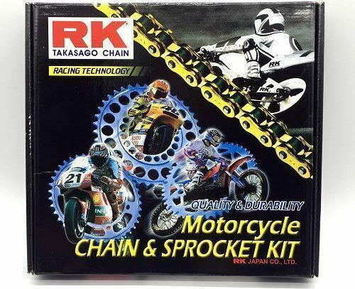RK Комплект верига и зъбни колела (14-42-428SB) за Kawasaki КАЗЕ Р 115