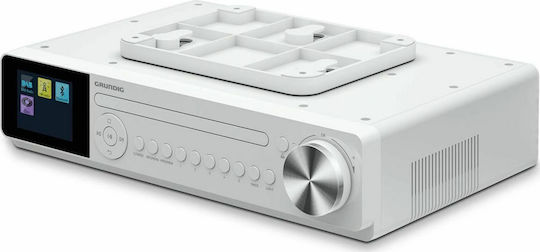 Grundig DKR 2000 BT Επιτραπέζιο Ραδιόφωνο Ρεύματος DAB+ με Bluetooth Λευκό