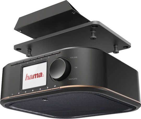 HAMA DR350 Επιτραπέζιο Ραδιόφωνο Ρεύματος DAB+ Μαύρο