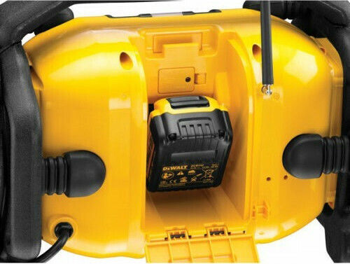 Dewalt DCR017 Φορητό Ραδιόφωνο Μπαταρίας με USB Κίτρινο