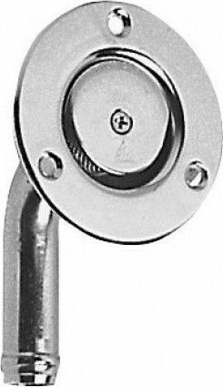 Eval Boat Ventilator for Fuel Tank with 40mm Diameter SIlver