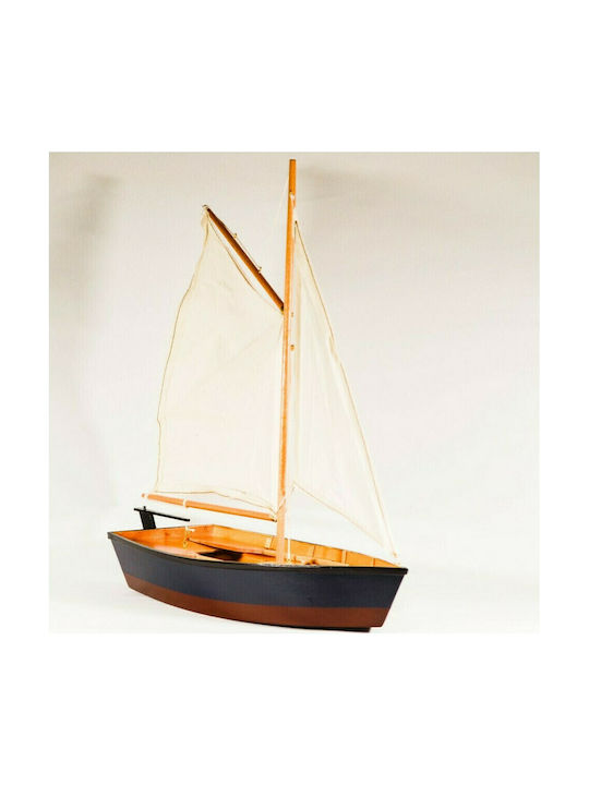Christmas Boat Sailboat Wooden 44x45cm