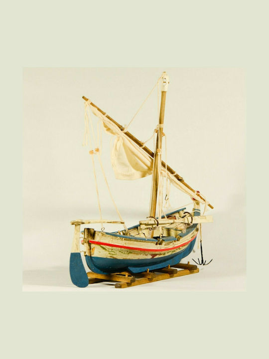 Christmas Boat Fishboat Wooden 30x30cm
