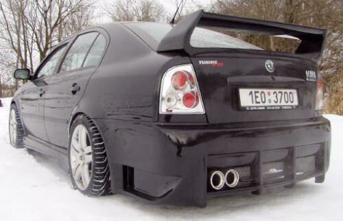 Motordrome Car Rear Spoiler from Polyurethane Skoda Octavia 4 TYP 1U 1996-2004 2pcs