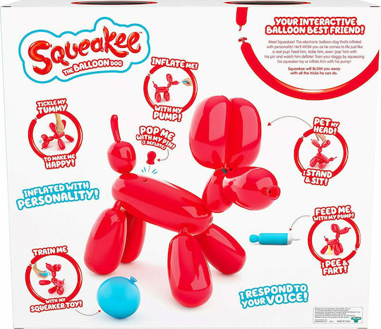 Moose Toys Squeakee The Balloon Dog Electronic Robotic Game For 5+ Years