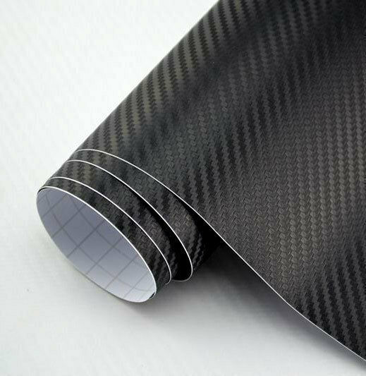 Rchang Car Tape Stickers Carbon 4D 200 x 152cm in Black Color 1pcs