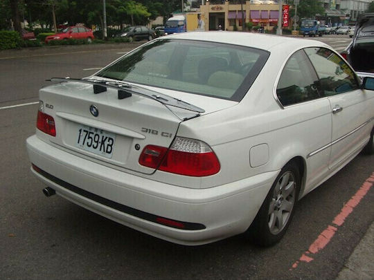 Auto Gs Αεροτομή Πορτ Μπαγκάζ Universal Διάφανη Ρυθμιζόμενη