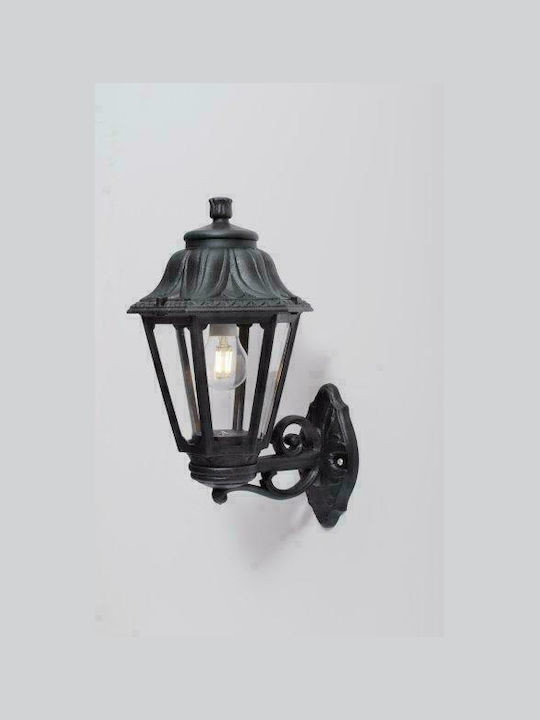 Fumagalli Bisso/Anna Επιτοίχιο Εξωτερικό Φαναράκι E27 IP55 27.5x45εκ.