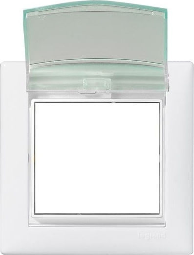 Legrand Valena Neutral Πλαίσιο Διακόπτη 1 Θέσης Κάθετης Τοποθέτησης σε Λευκό Χρώμα 774450
