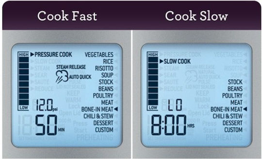 Sage Fast Slow Pro Multi-Function Cooker 6lt 1100W Silver