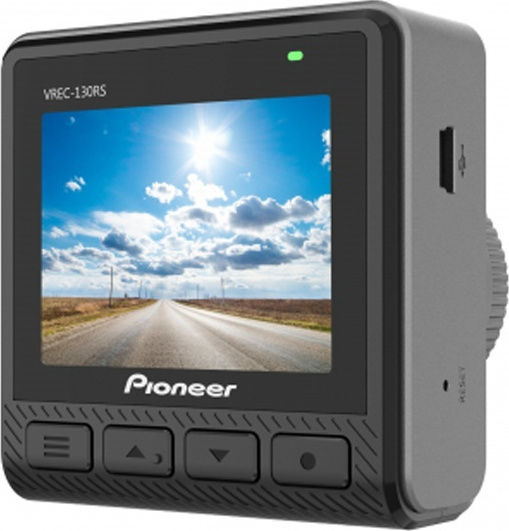 Pioneer Vrec-130RS 1080P Windshield Car DVR, 2" Display with Suction Cup
