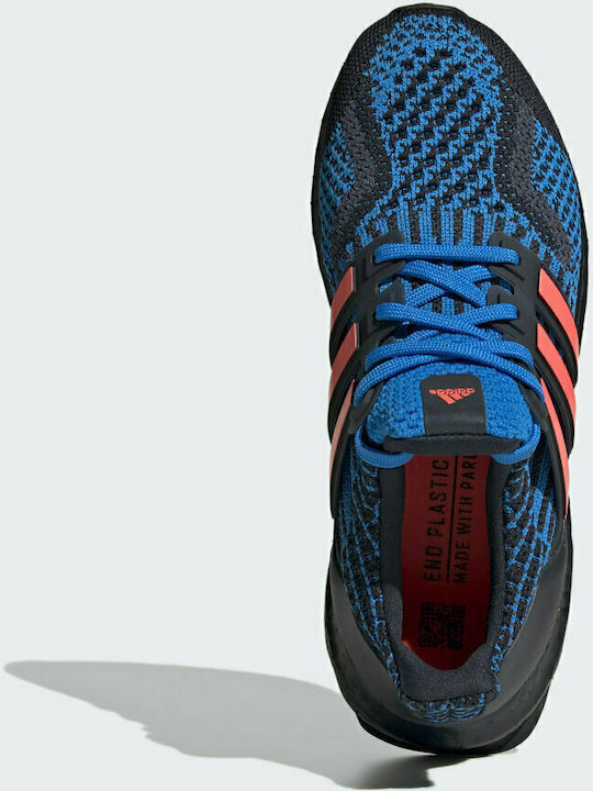 Ultraboost 5 Детски Спортни Обувки Running с Връзки Legend Ink Turbo Син Rush