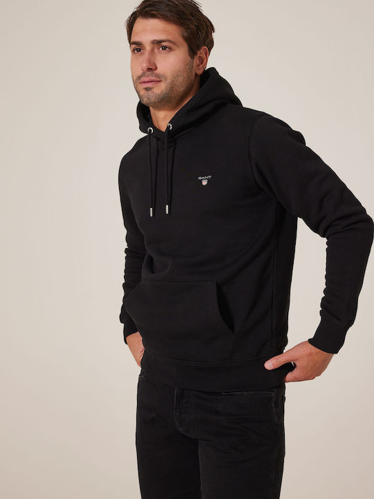 Sweatshirt with Hood Black