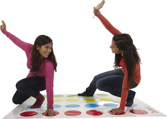 Επιτραπέζιο Παιχνίδι Twister (με 2 Επιπλέον Κινήσεις) για 2+ Παίκτες 6+ Ετών Hasbro