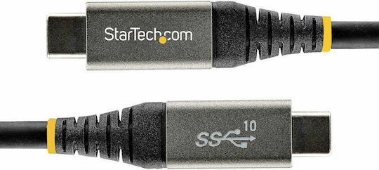 StarTech USB 3.2 Video Cable USB-C male - USB-C 100W PD Μαύρο 2m USB315CCV2M