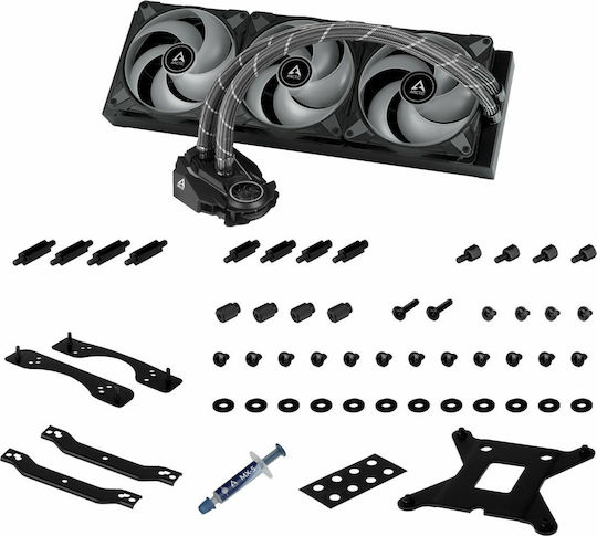 Arctic Liquid Freezer II 420 A-RGB Υδρόψυξη AIO CPU με 3 Ανεμιστήρες 140mm