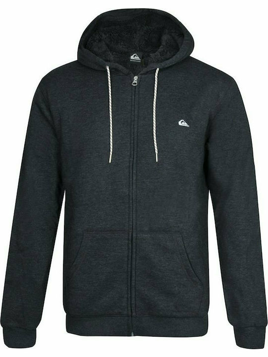 Everyday Sherpa Men's Sweatshirt Jacket with Hood and Pockets Heather Grey