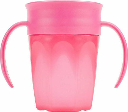 Dr. Brown's Baby Cup Cheers 360 made of Plastic Pink 200ml for 6m+m+