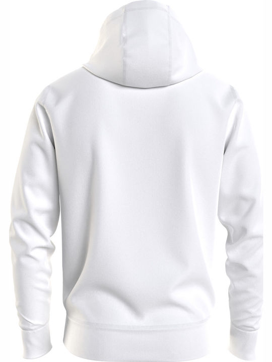 Sweatshirt with Hood White