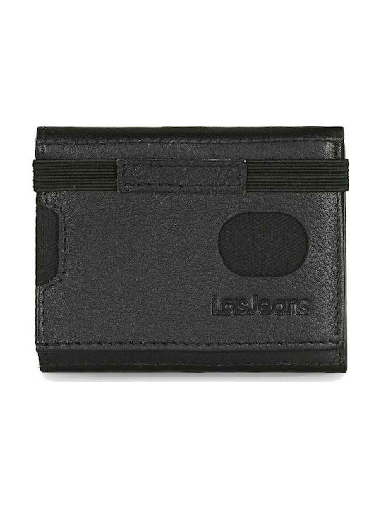 Leather Men's Wallet Classic with RFID Black