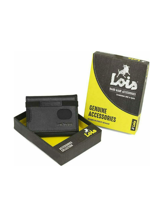 Leather Men's Wallet Classic with RFID Black