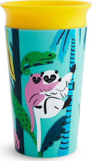Munchkin Παιδικά Ποτηράκια Miracle 360° Wildlove Sippy Cup από Πλαστικό Πολύχρωμο 2τμχ 266ml για 12m+ 51765