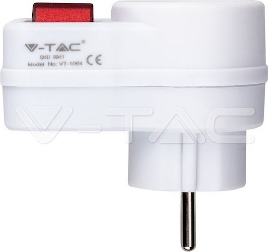V-TAC Единично гнездо с Превключвател